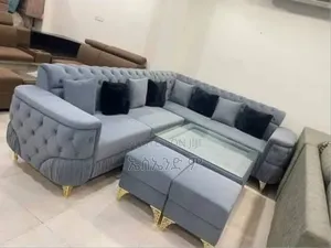 Wooden Sofa Design With Table