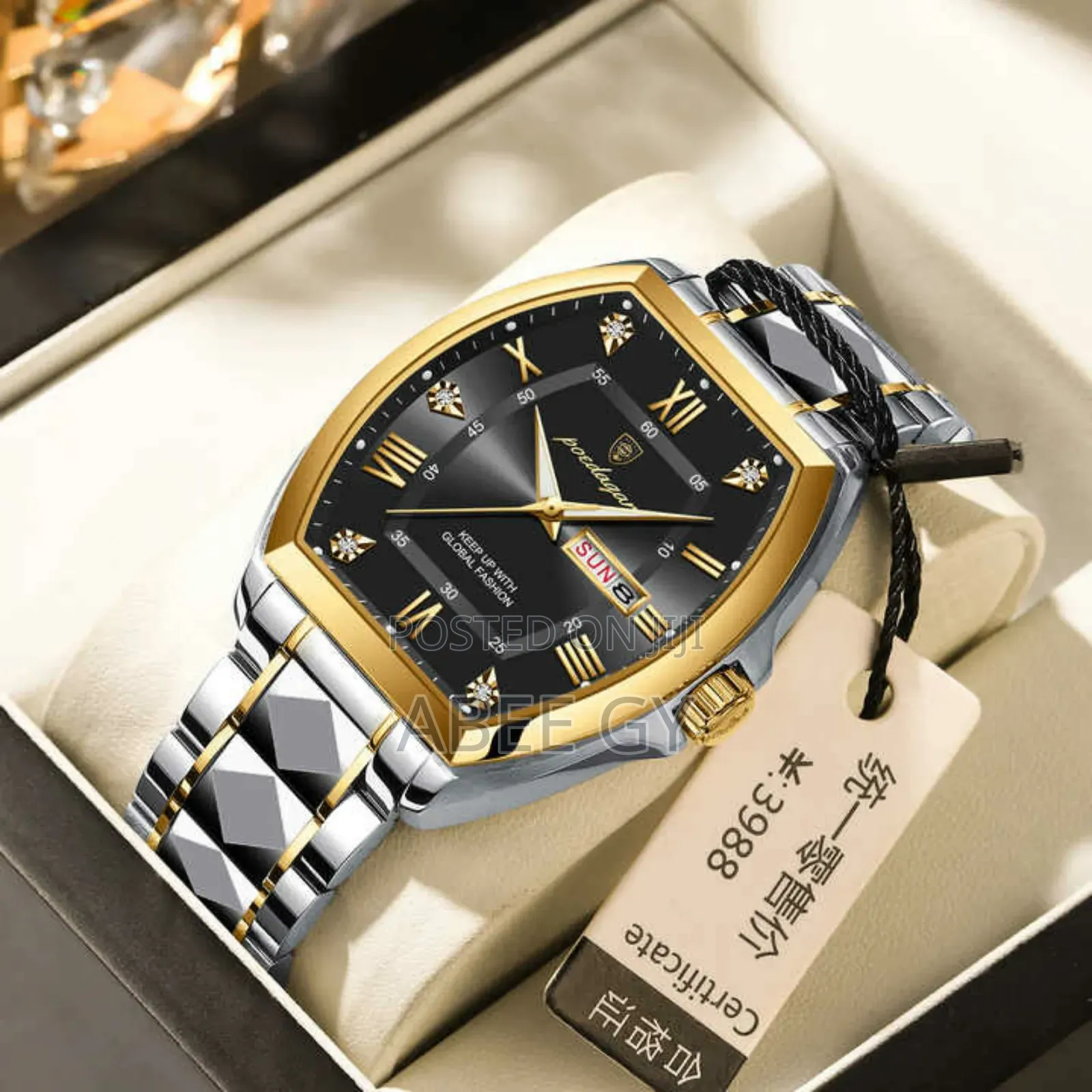 Poedagar Luxury Quartz Watches for Man 958 High Quality