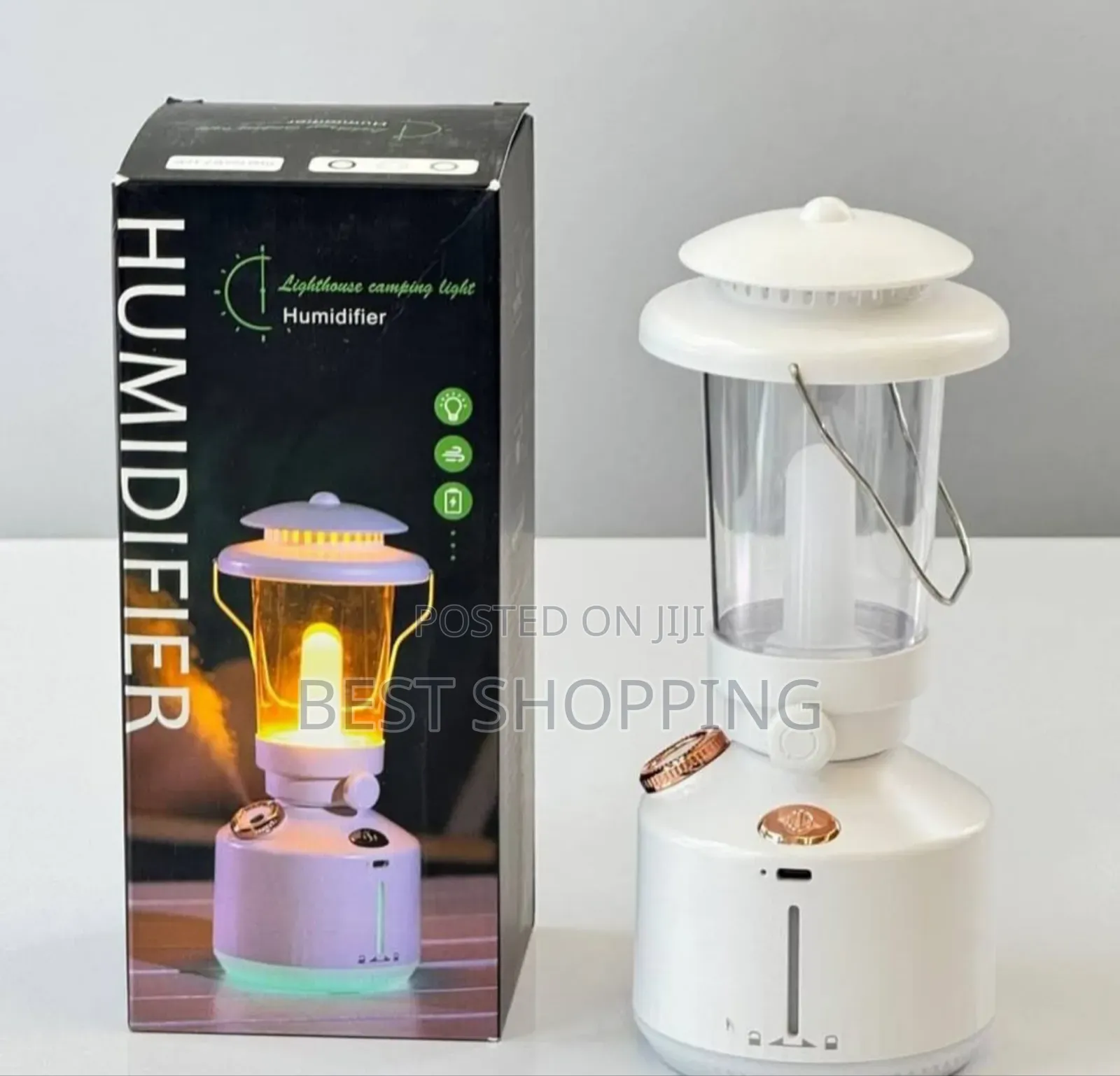 Rechargeable Vintage Lamp Humidifier