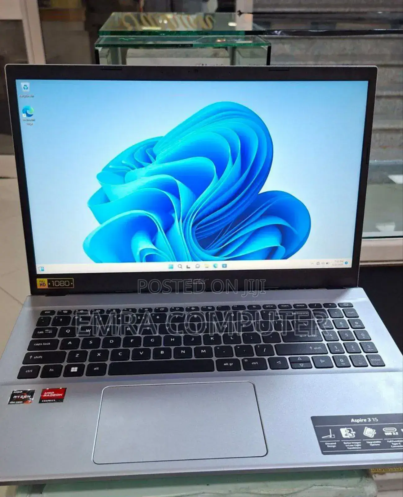 New Laptop Acer Aspire 3 16GB AMD Ryzen 7 SSD 512GB