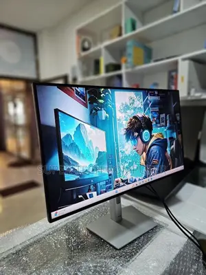 Dell 27 Inch Resolution Full Silver Color Frameless Mon