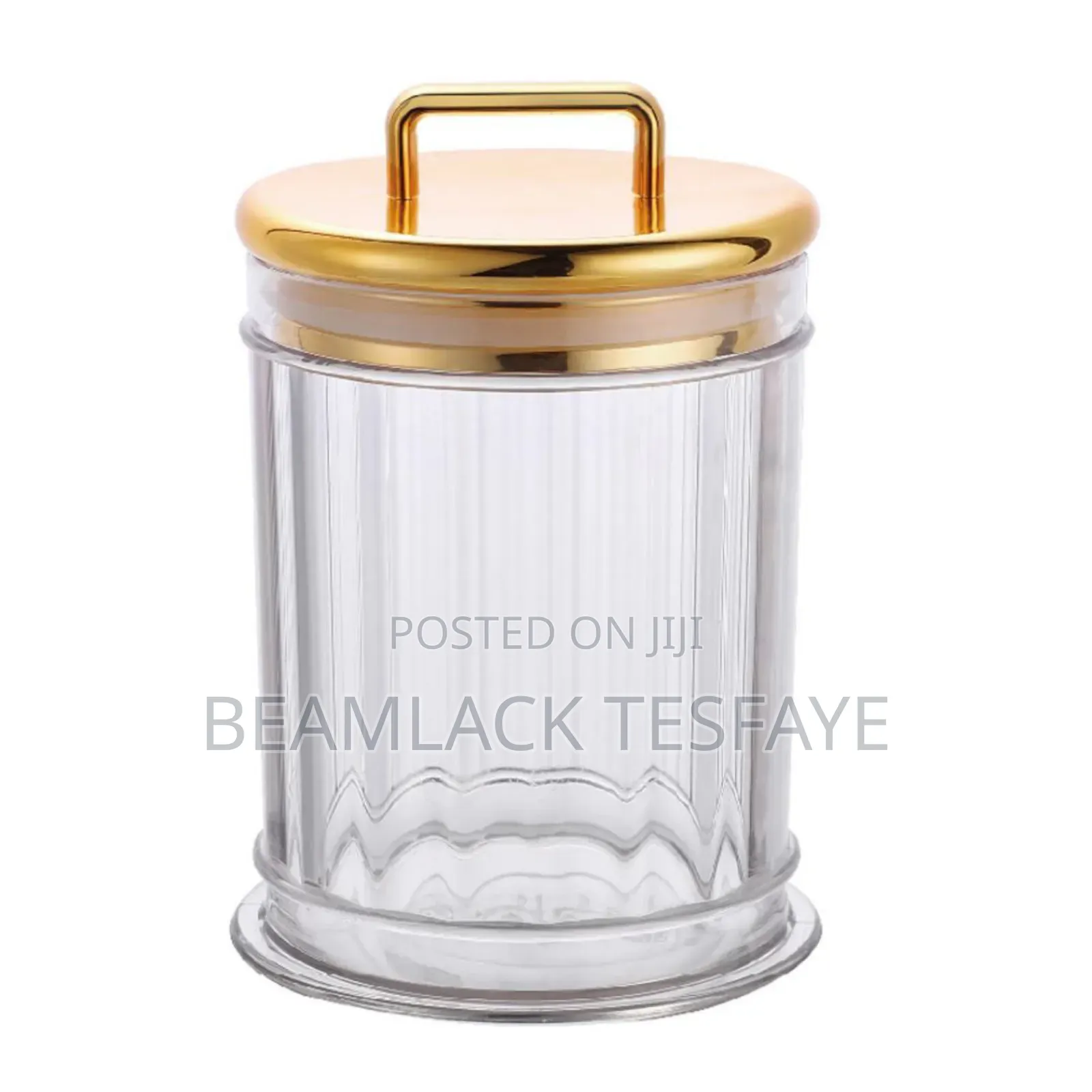 3 Pieces Set Acrylic Canister