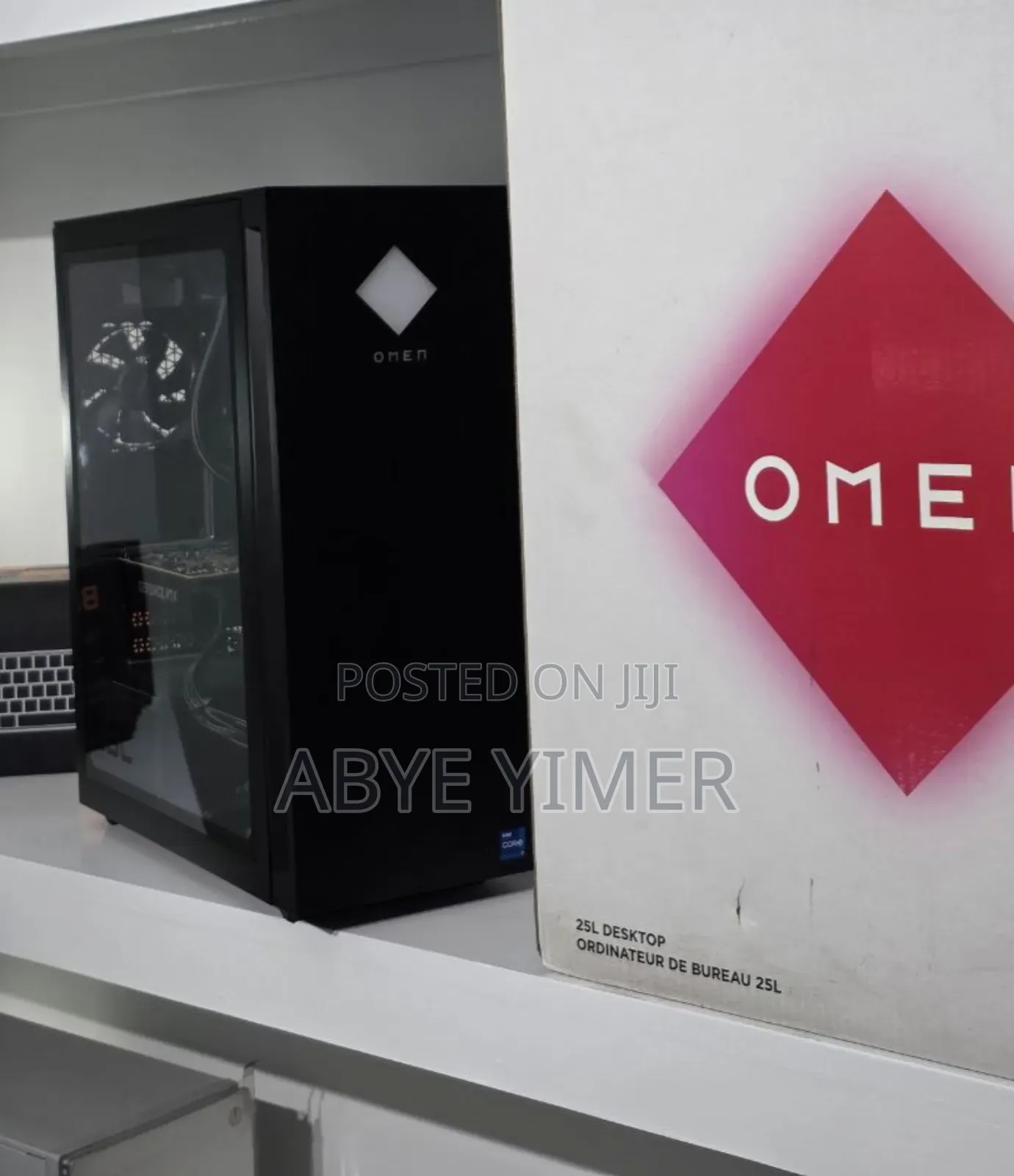 New Desktop Computer HP Omen 25L 32GB Intel Core I7 SSD 1T