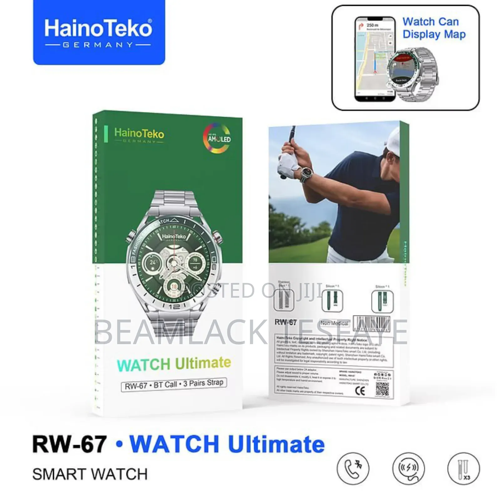 Hainoteko Germany Rw-67 Smart Watch