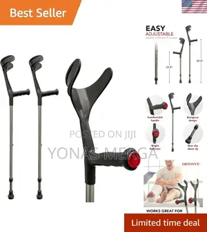 Portability Travelم冉folding Crutches埭ðortonyx Forearm Crutch