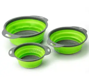 3 PCS Collapsible Filter Basket