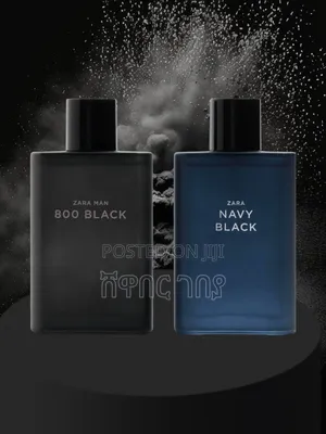 Zara Man 800 Black + Zara Navy Black Edt 2 X 100 Ml