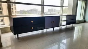 Modern Tv Stand – Custom Order(220cm X 35cm) - Free Delivery