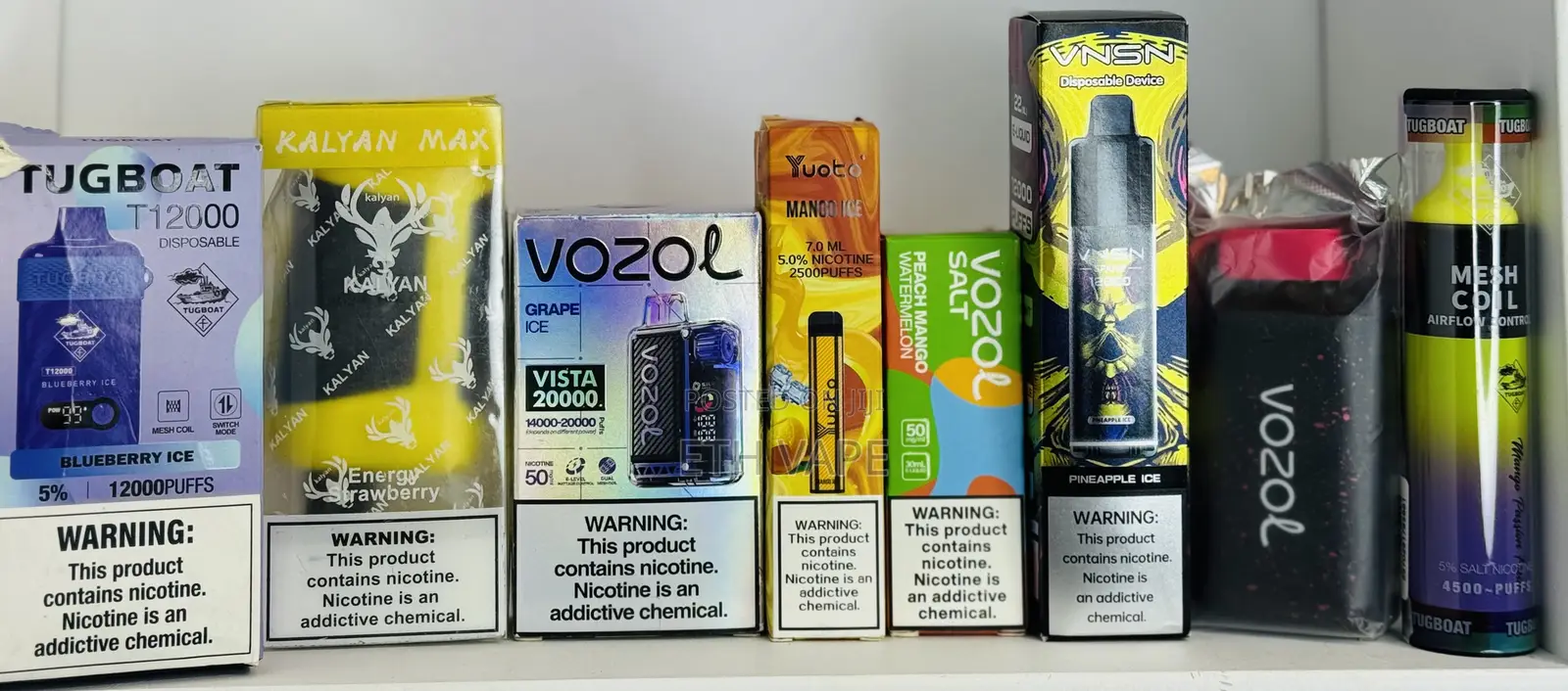 Vape Electric Cigarettes (ሺሻ) in Ethiopia