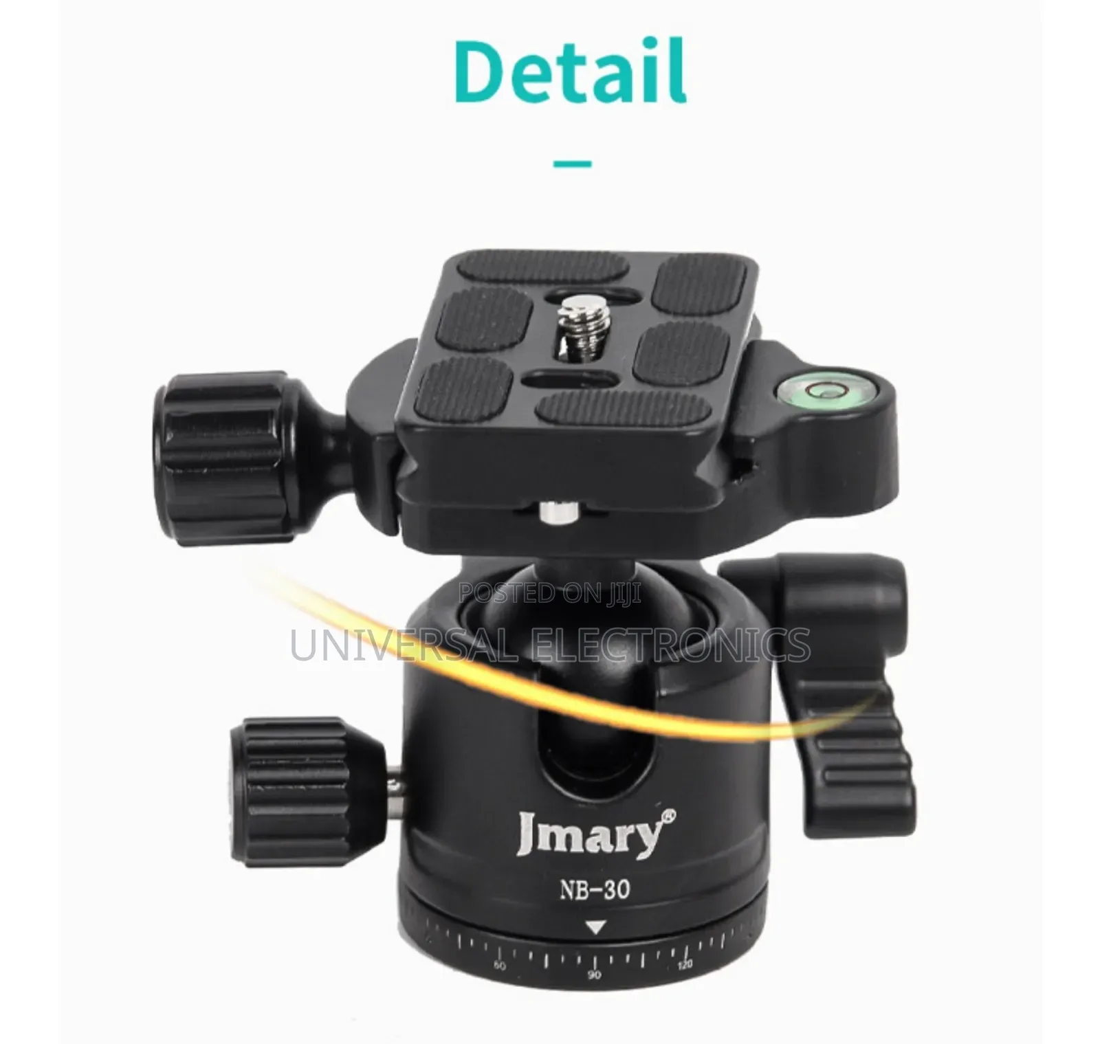 Jmary 2in1 Folded Aluminium Professional 360 Rotation Tripod