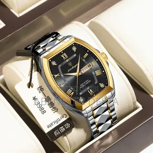 Poedagar Luxury Stainless Watches Man Waterproof Men Watch