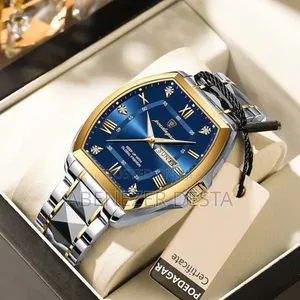 Luxury Men Watch Waterproof Man Clock Stainless Steel