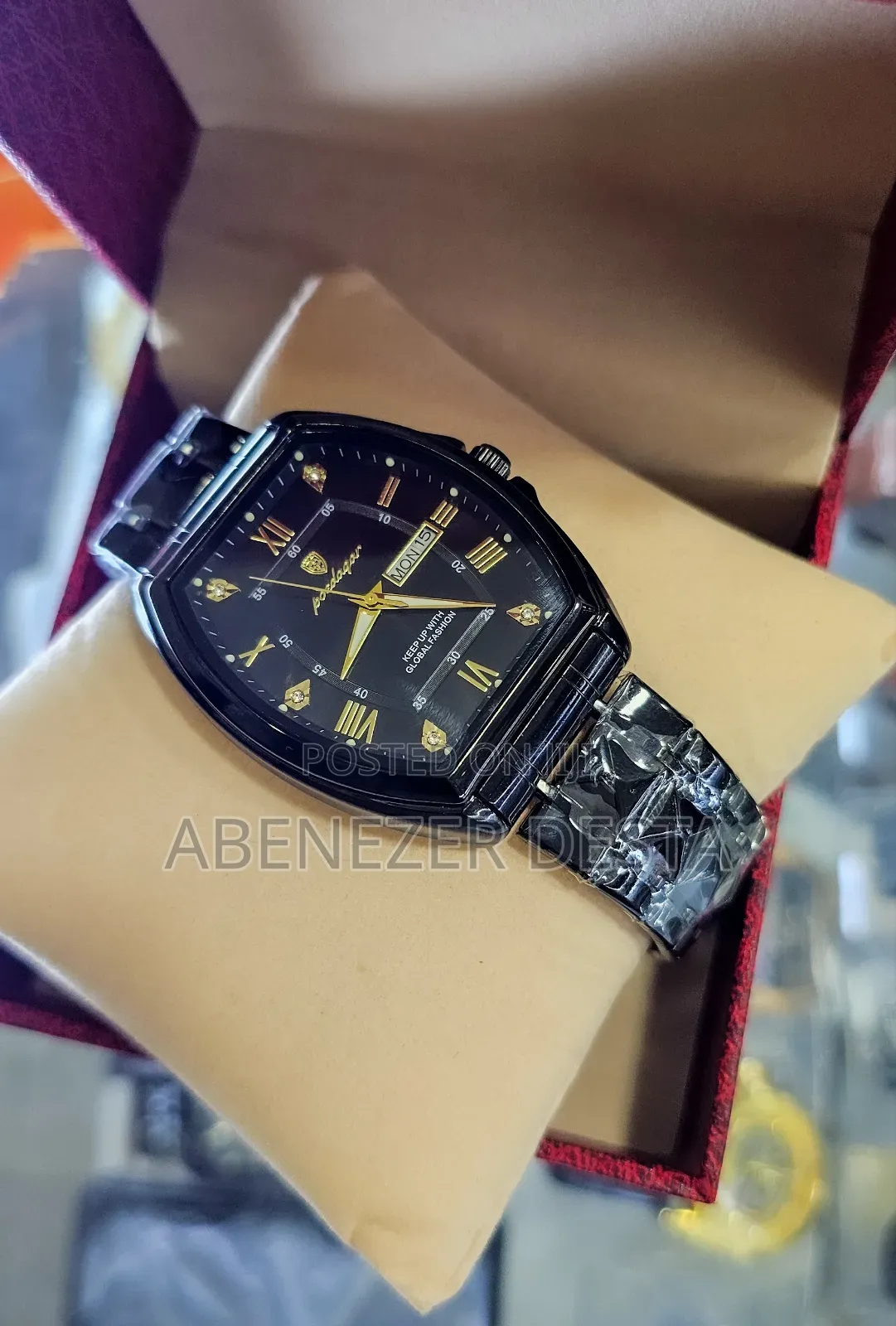 Poedagar Luxury Stainless Steel Watches for Men
