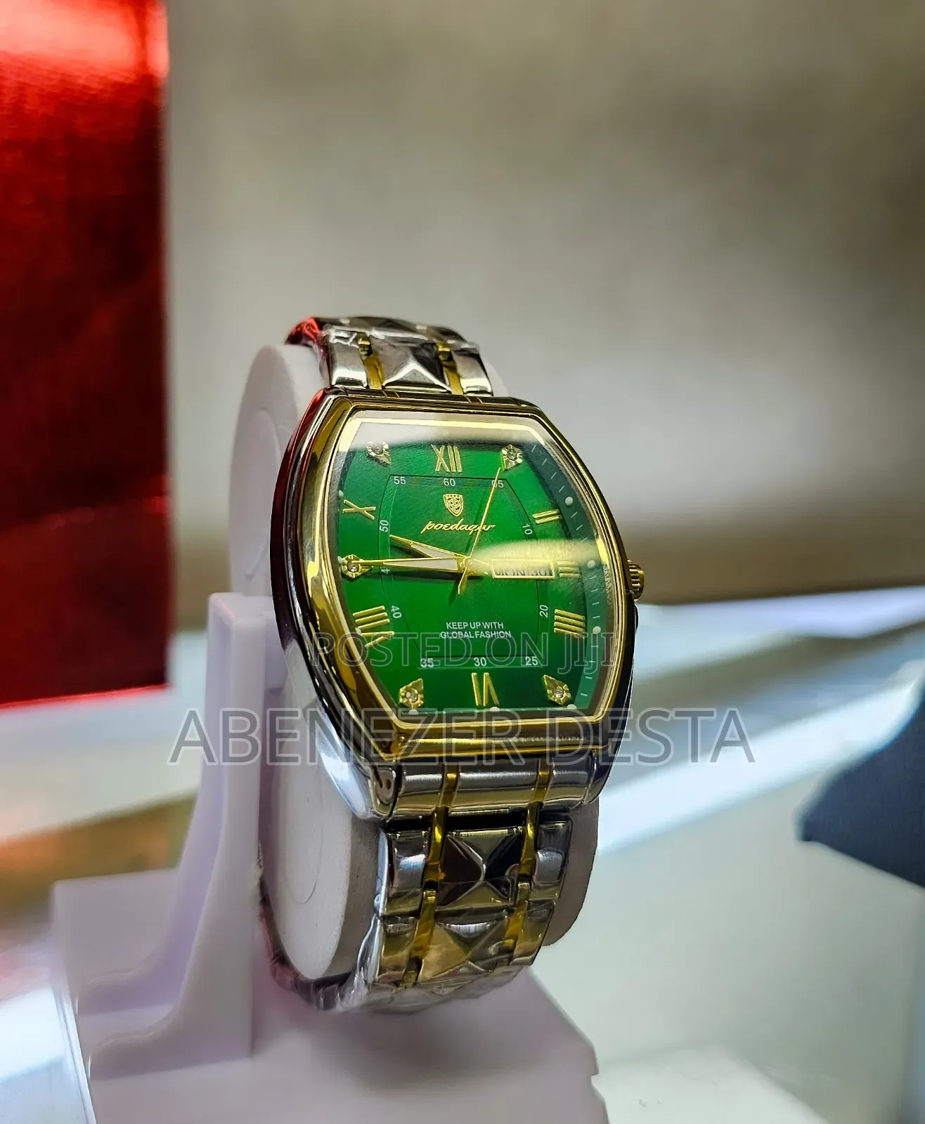 2024 Poedagar Stainless Steel Luxury Square