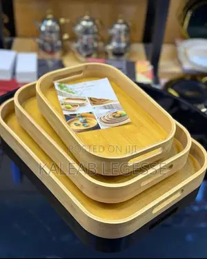  Bamboo Pallet Food Tray