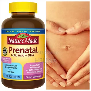Multivitamin ለእርግዝና የሚሆን Folic Acid Plus Dha