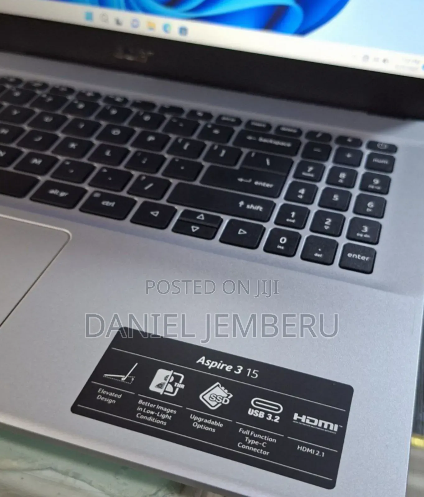 New Laptop Acer Aspire 3 16GB AMD Ryzen 7 SSD 512GB