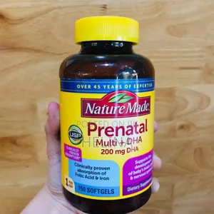 Nature Made Prenatal Folic Acid + Dha: ኦርጅናል ከአሜሪካ