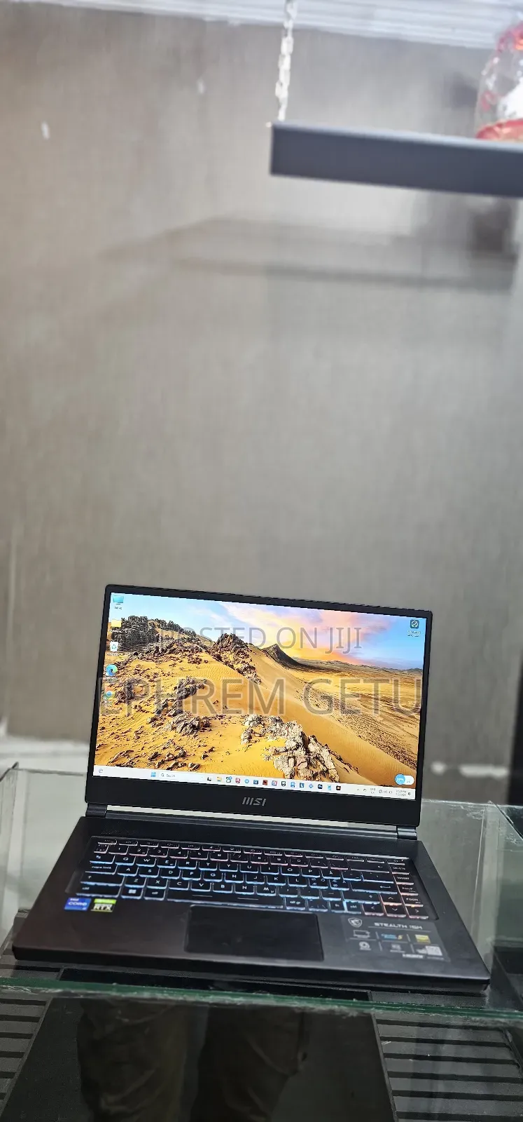 New Laptop MSI Stealth GS77 16GB Intel Core I7 SSD 1T
