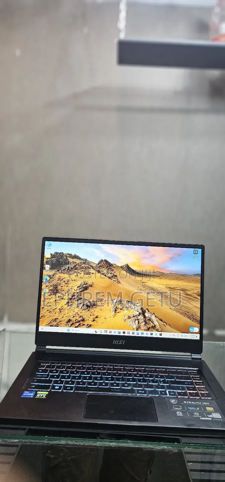 New Laptop MSI Stealth GS77 16GB Intel Core I7 SSD 1T