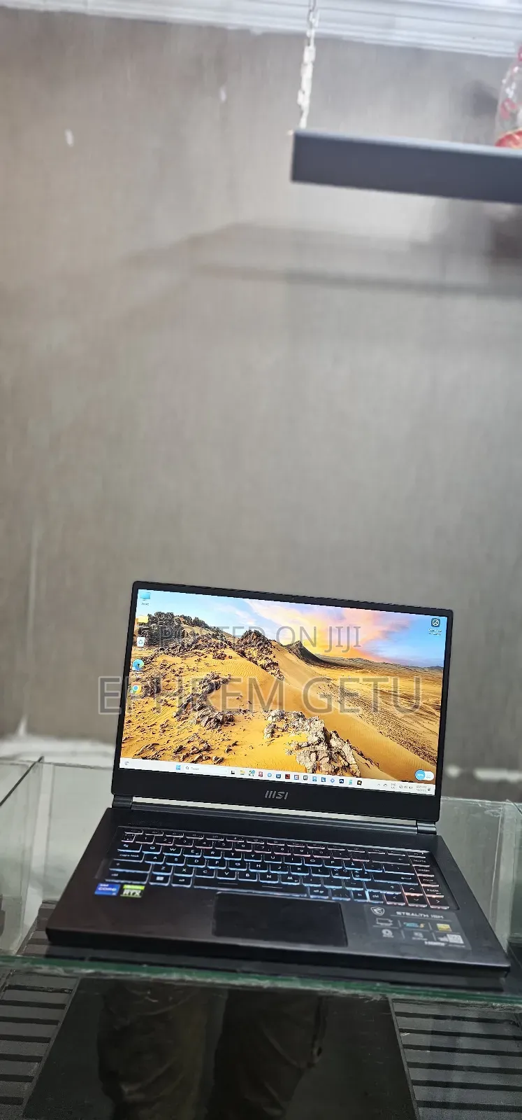New Laptop MSI Stealth GS77 16GB Intel Core I7 SSD 1T