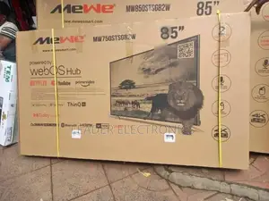 Mewe Tv 85" Smart Android Tv 4 K Ultra Hd Webos Hub