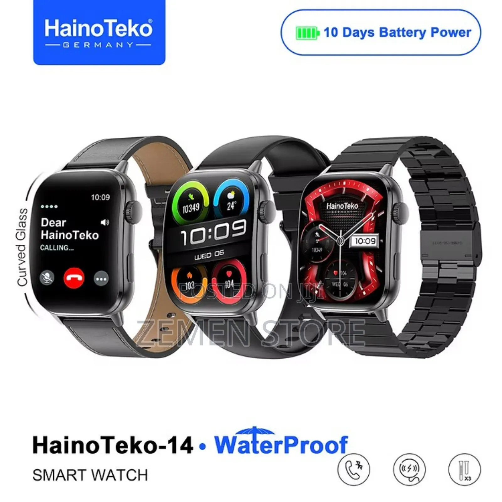 Hainoteko 14 Germany Amoled Smart Watch