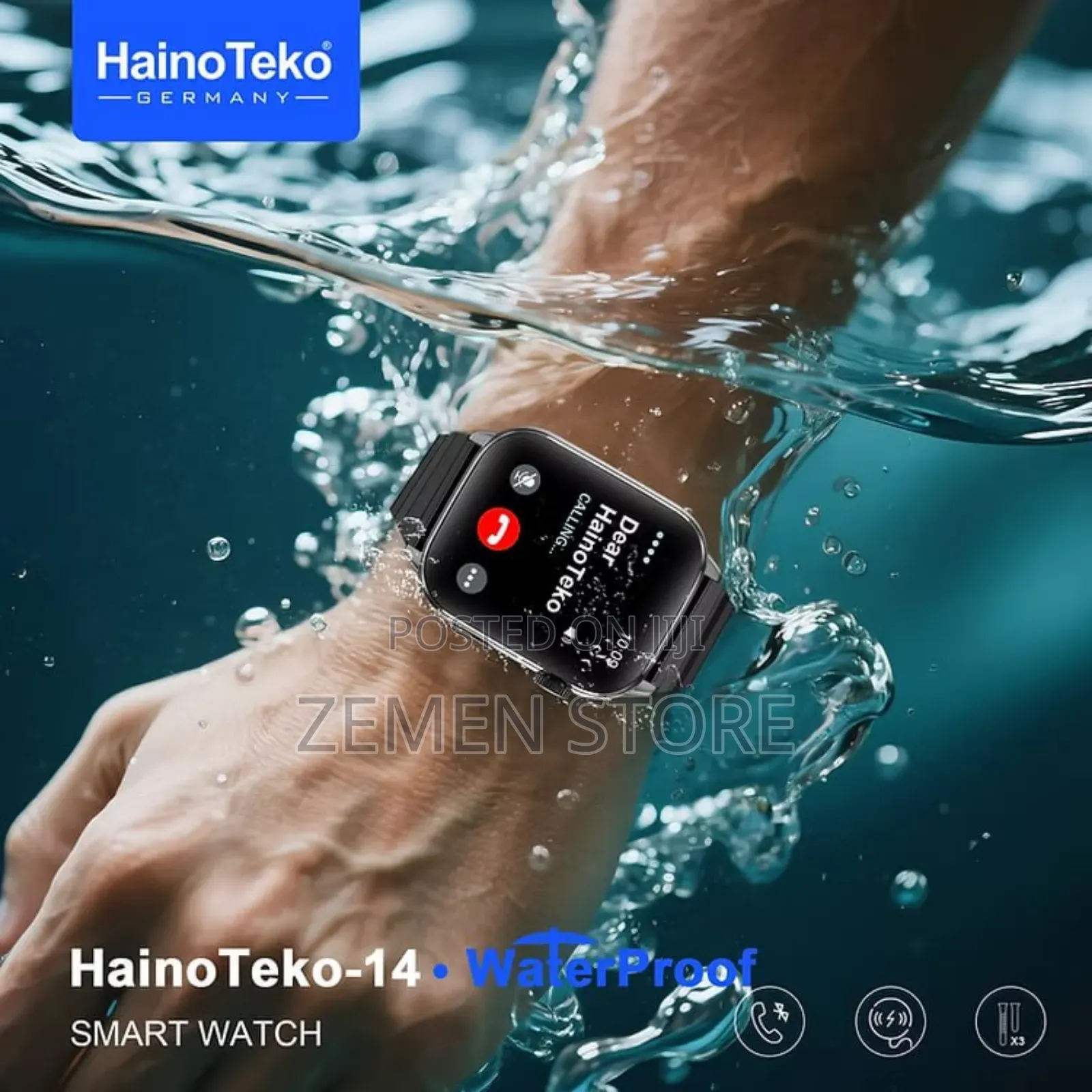 Hainoteko 14 Germany Amoled Smart Watch