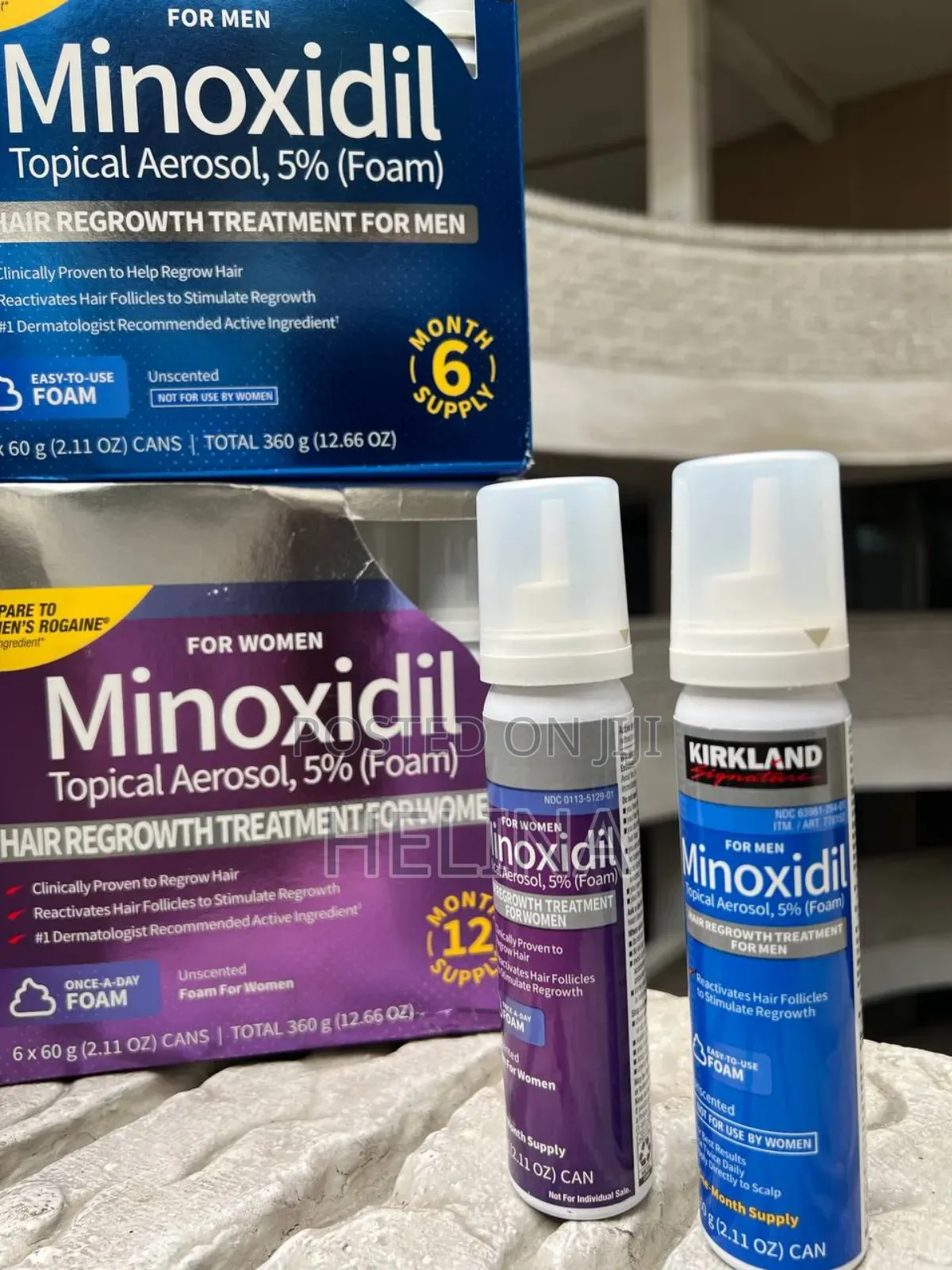 Kirkland Foam 5% Minoxidil for Men Women: For Healthy Hair