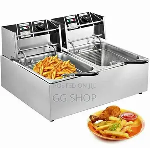 Double Deep Fryer 12 Liters