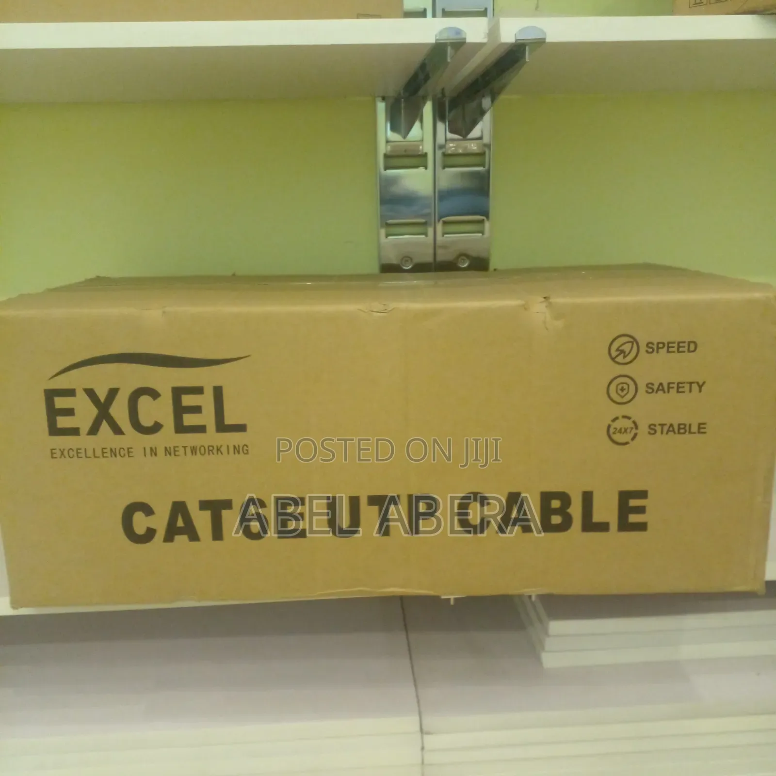 Excel Cat6e Utp Cable, Full Copper, 305m