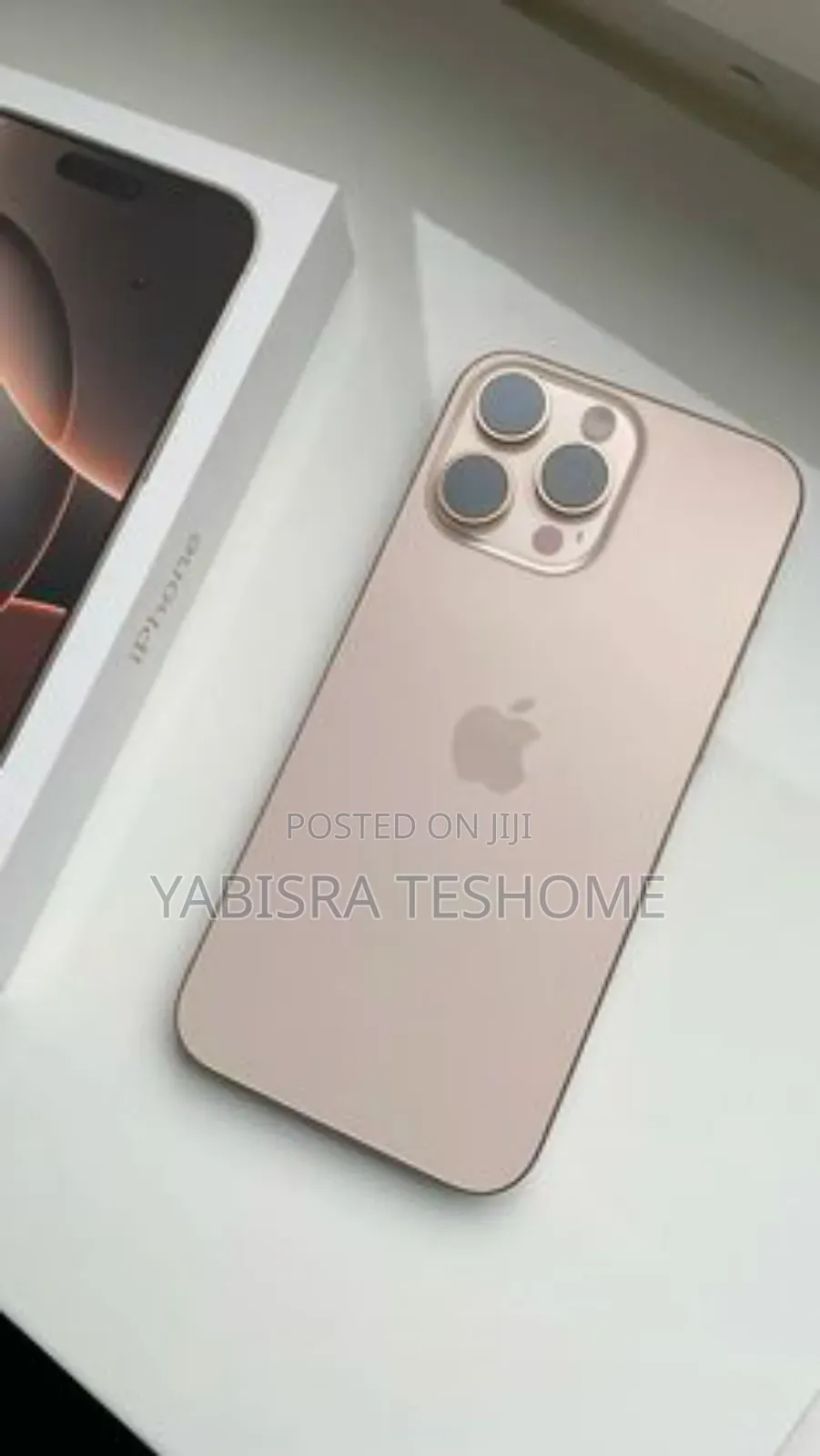 New Apple iPhone 16 Pro Max 256 GB Gold