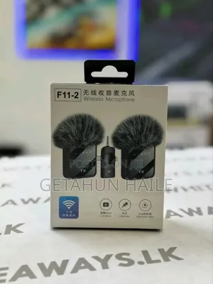 F11-2 Dual Wireless Microphone With Noise Reduction(Dual Wireless Mic)