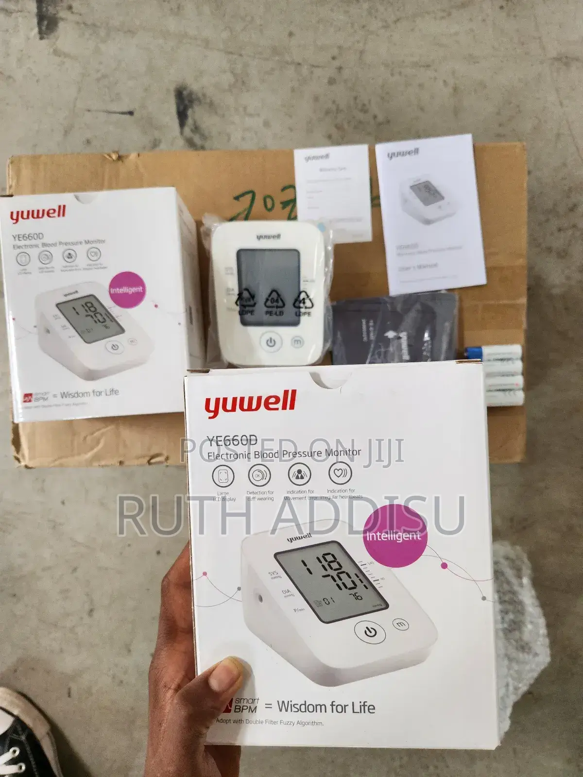 Blood Pressuer Monitor吧 Yuwell Brand Bp Monitor Digital Bp