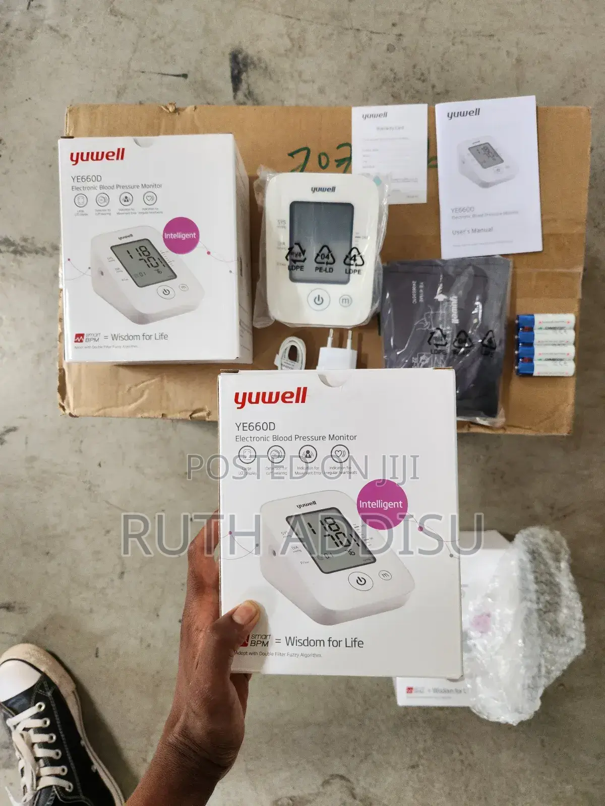 Digital Blood Pressuer Monitor才是yuwell Bp Monitor New