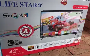 Lifestar 43"Inch Smart Android 14.0 Nwe 2025 Products