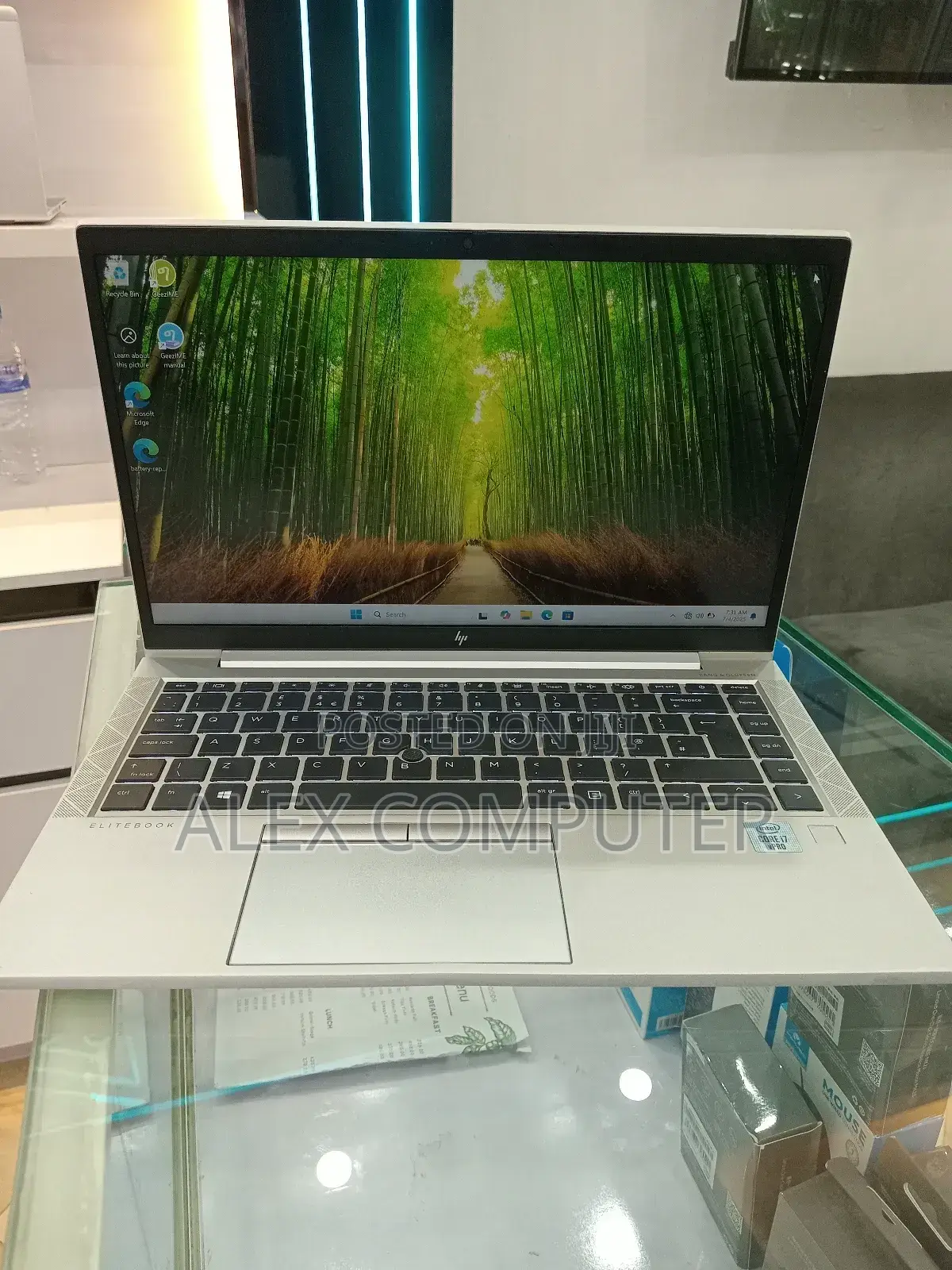 New Laptop HP EliteBook 840 G7 16GB Intel Core I7 SSD 512GB