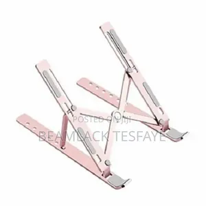 Foldable Height Adjustable Metal Frame Laptop Stand