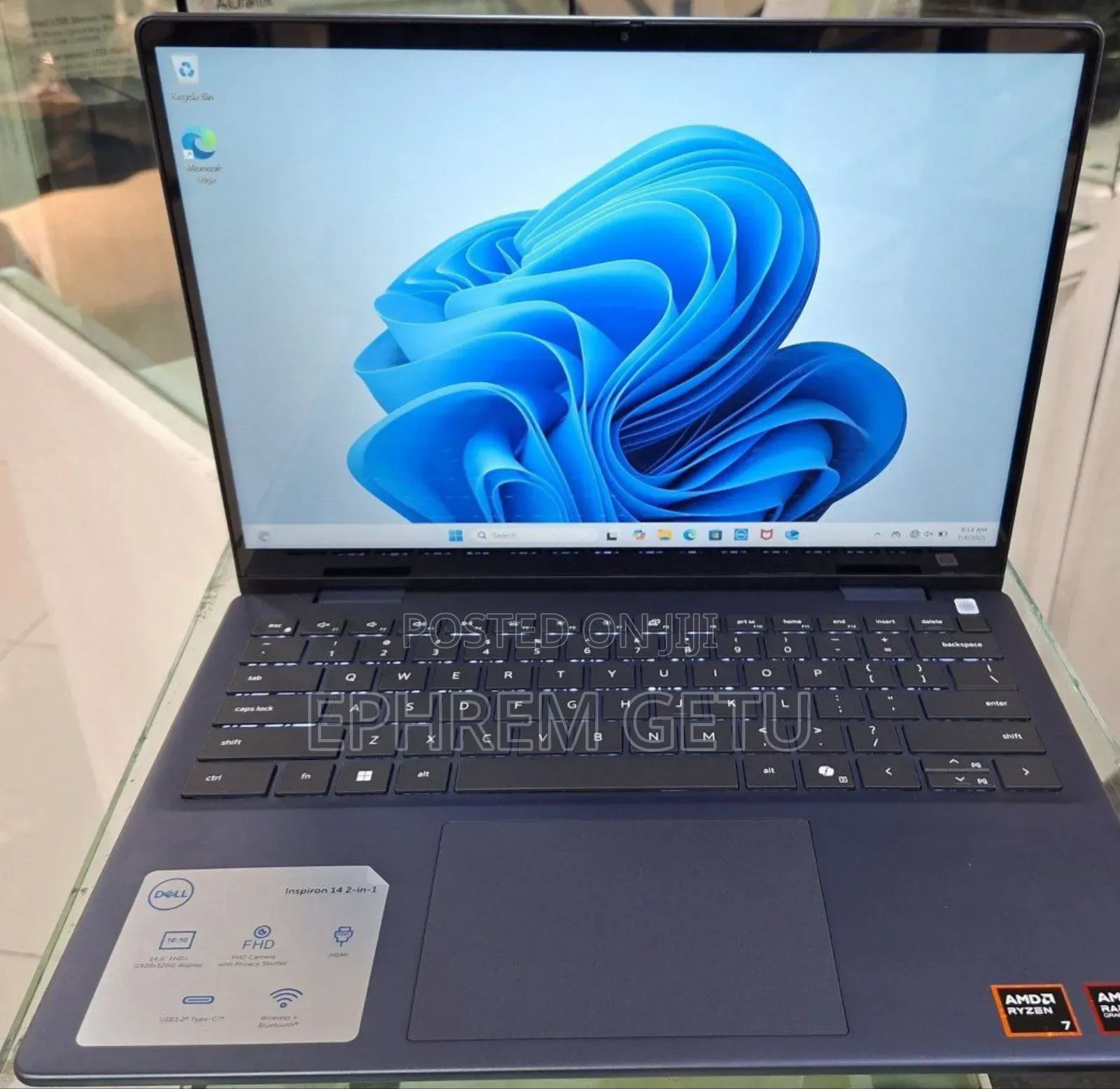 New Laptop Dell Inspiron 14 16GB AMD Ryzen 7 SSD 1T
