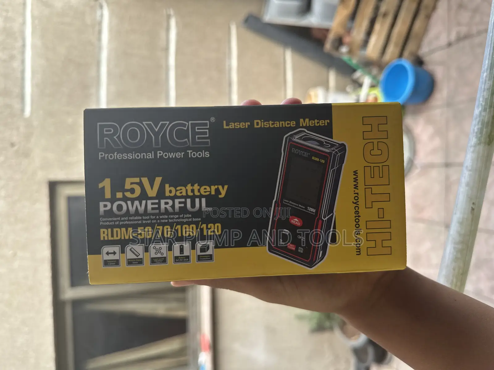 Royce Laser Digital Meter 70m