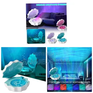 Shell Lamp With Bluetooth Speaker