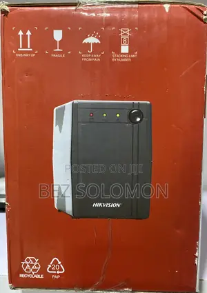 Hikvision Ups 1000va በኤሌክትሪክ መቆራረጥ ምክንያት የሚከሰቱ ጉዳቶችን ይለላከሉ
