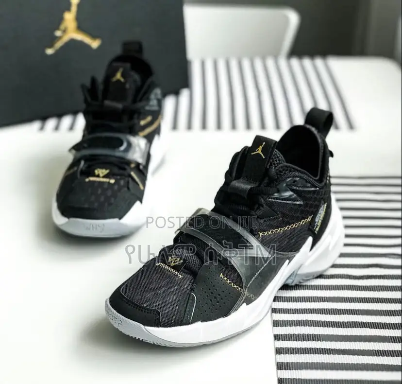 Nike Jordan Why Not Zer0’S ‘Black Gold’ Basketball Shoes