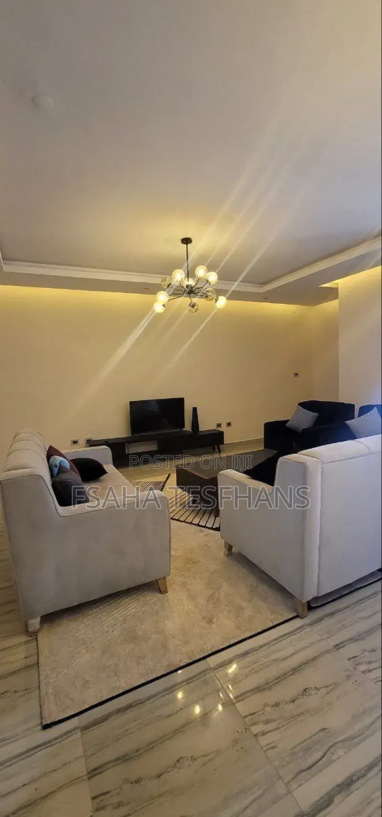 Furnished 2bdrm Apartment in Apartments, Bole for rent