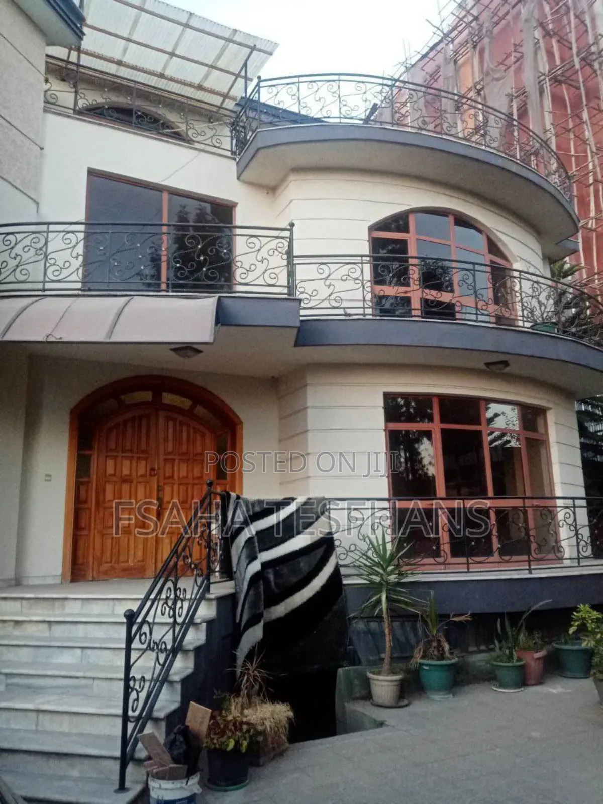 Furnished 7bdrm Apartment in G+2 House, Bole for rent