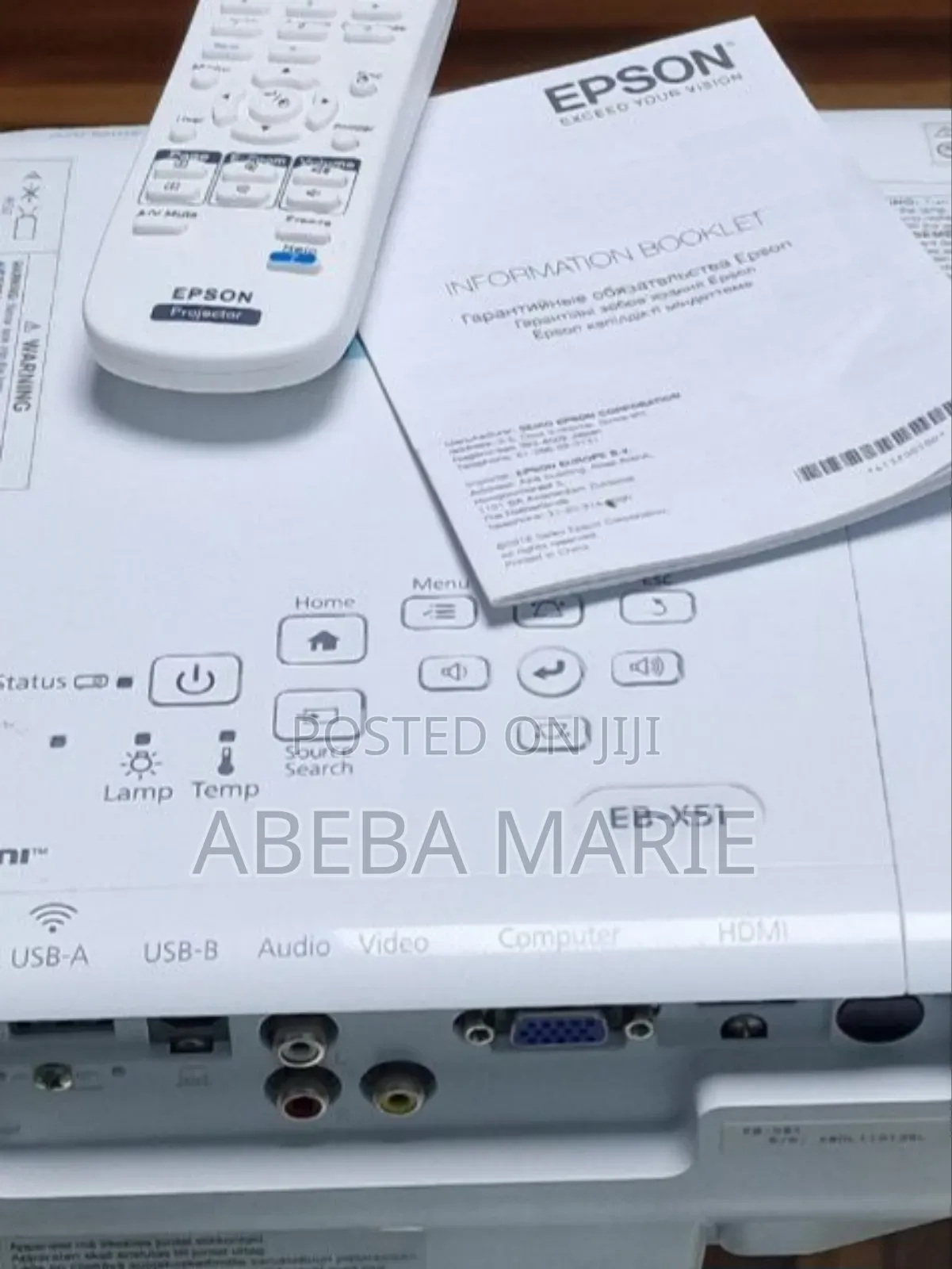 Epson Eb-X51 Projector