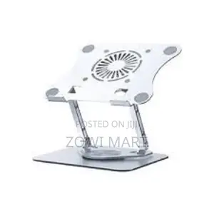 Laptop Cooling Stand With Adjustable Height Fan