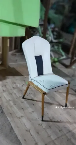 4 Faux Leather Sherston Chairs With Metal Leg