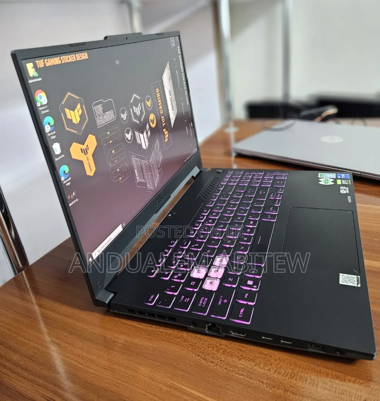 New Laptop Asus TUF Gaming A15 16GB AMD Ryzen 7 SSD 512GB