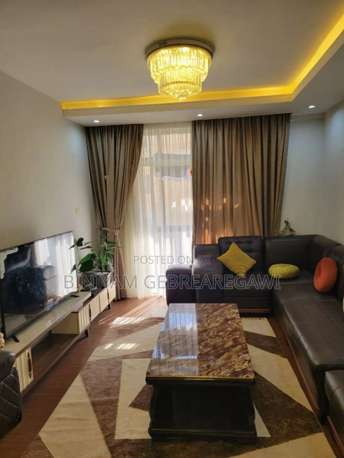 Furnished 1bdrm Apartment in Apartment, Yeka for rent
